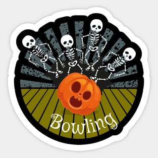 Bowling Sticker